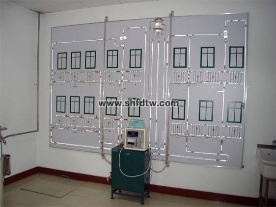 采暖系統(tǒng)模擬演示裝置，采暖系統(tǒng)教學(xué)實(shí)訓(xùn)設(shè)備