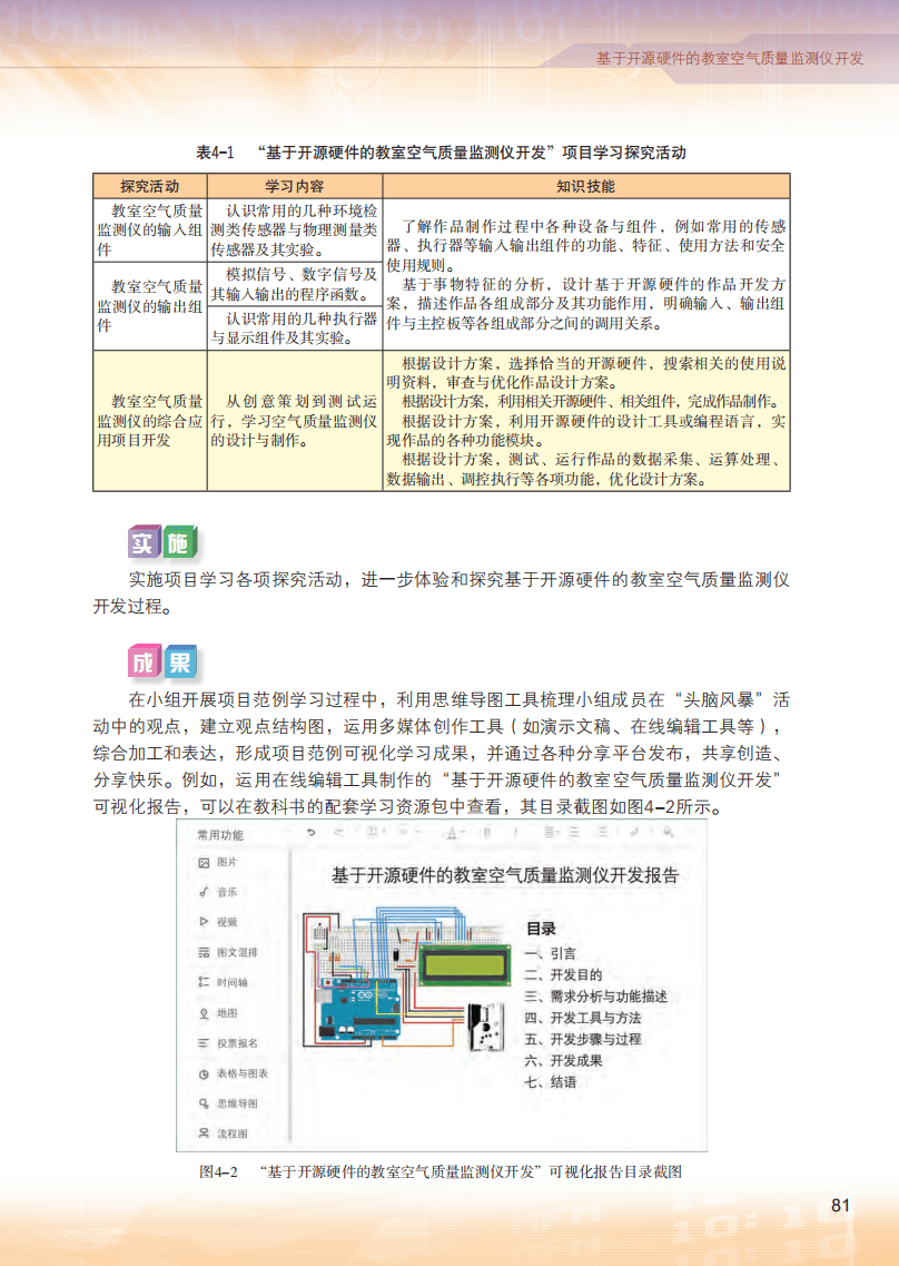 2026粵教版高中信息技術(shù)選擇性必修6《開源硬件項(xiàng)目設(shè)計(jì)》電子課本