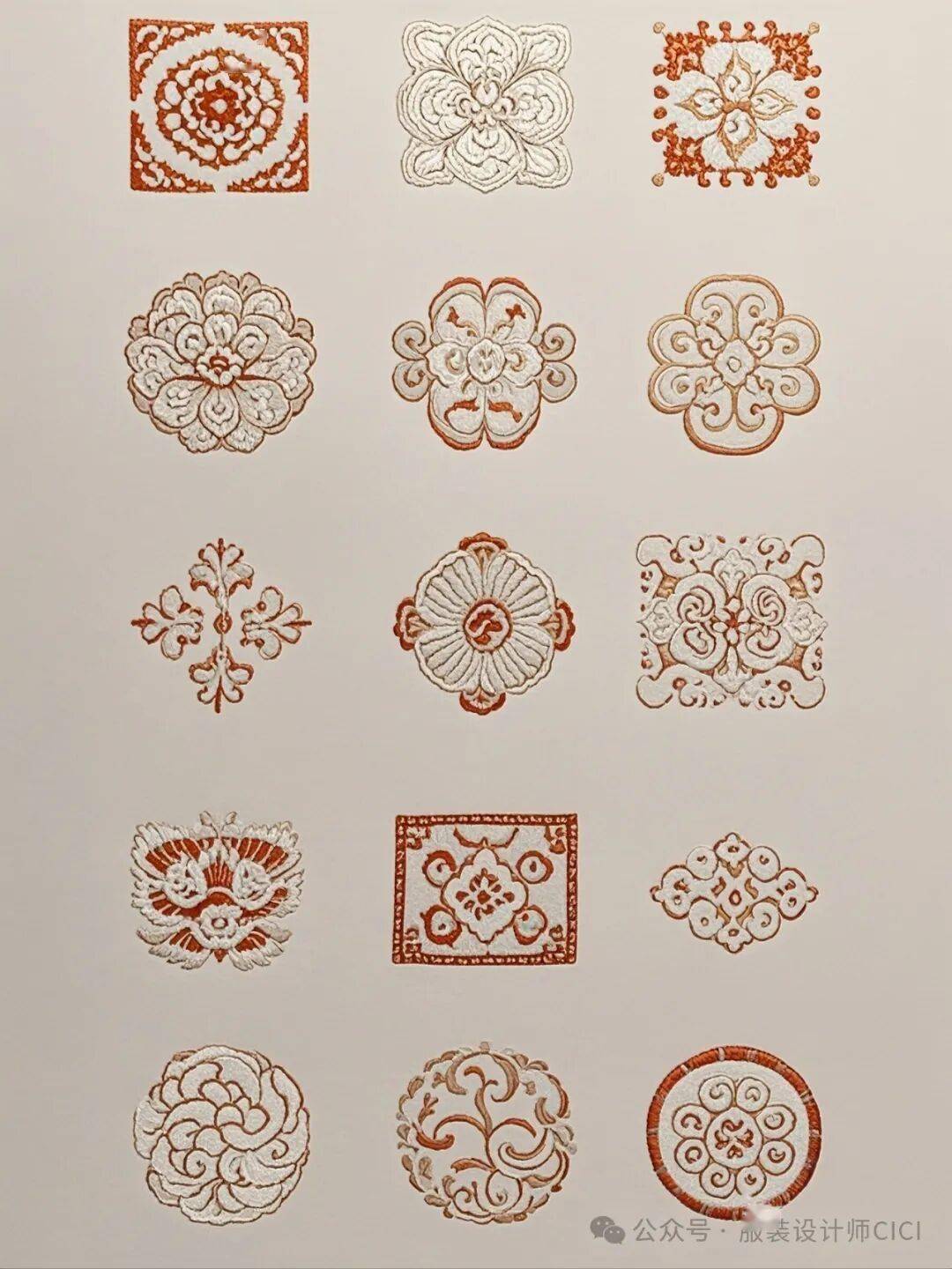 國風(fēng)古韻-刺繡紋飾紋樣圖案設(shè)計分享!