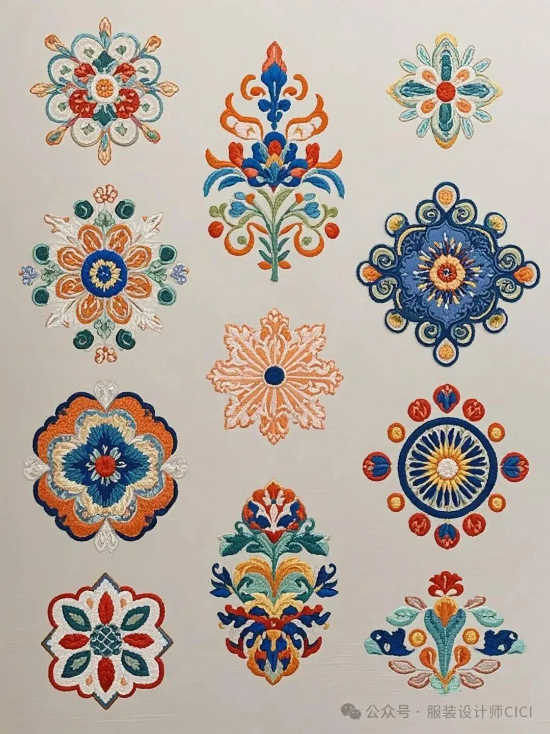 國風(fēng)古韻-刺繡紋飾紋樣圖案設(shè)計分享!