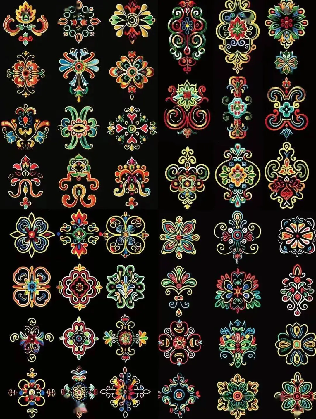 國風(fēng)古韻-刺繡紋飾紋樣圖案設(shè)計分享!