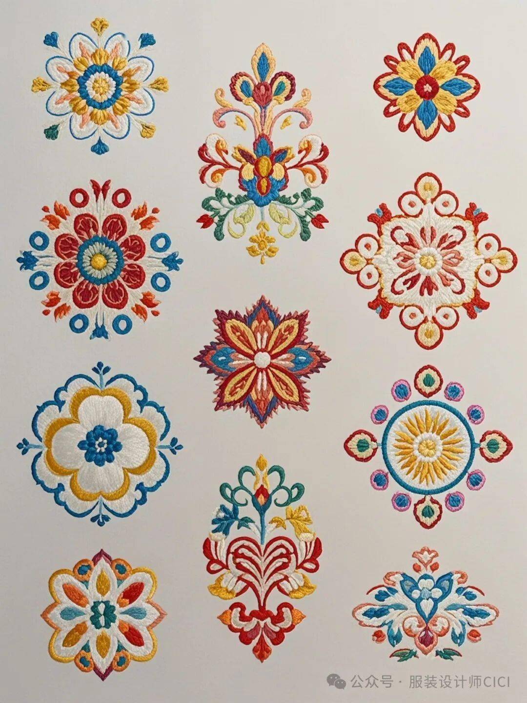 國風(fēng)古韻-刺繡紋飾紋樣圖案設(shè)計分享!