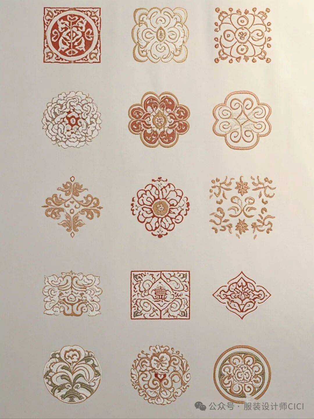 國風(fēng)古韻-刺繡紋飾紋樣圖案設(shè)計分享!
