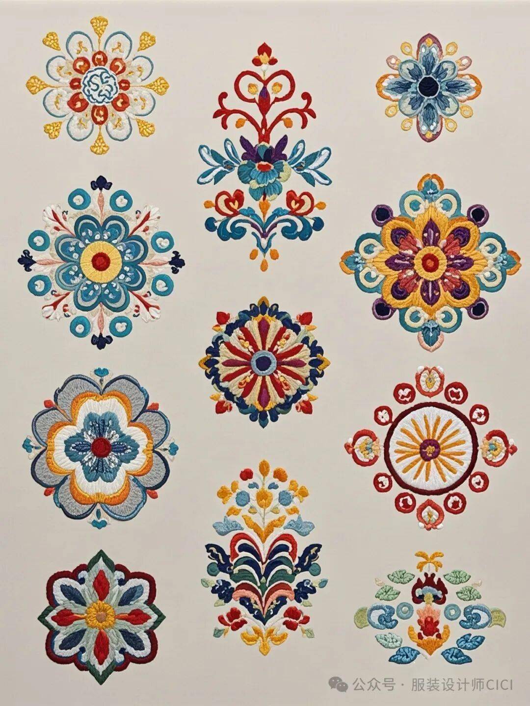 國風(fēng)古韻-刺繡紋飾紋樣圖案設(shè)計分享!