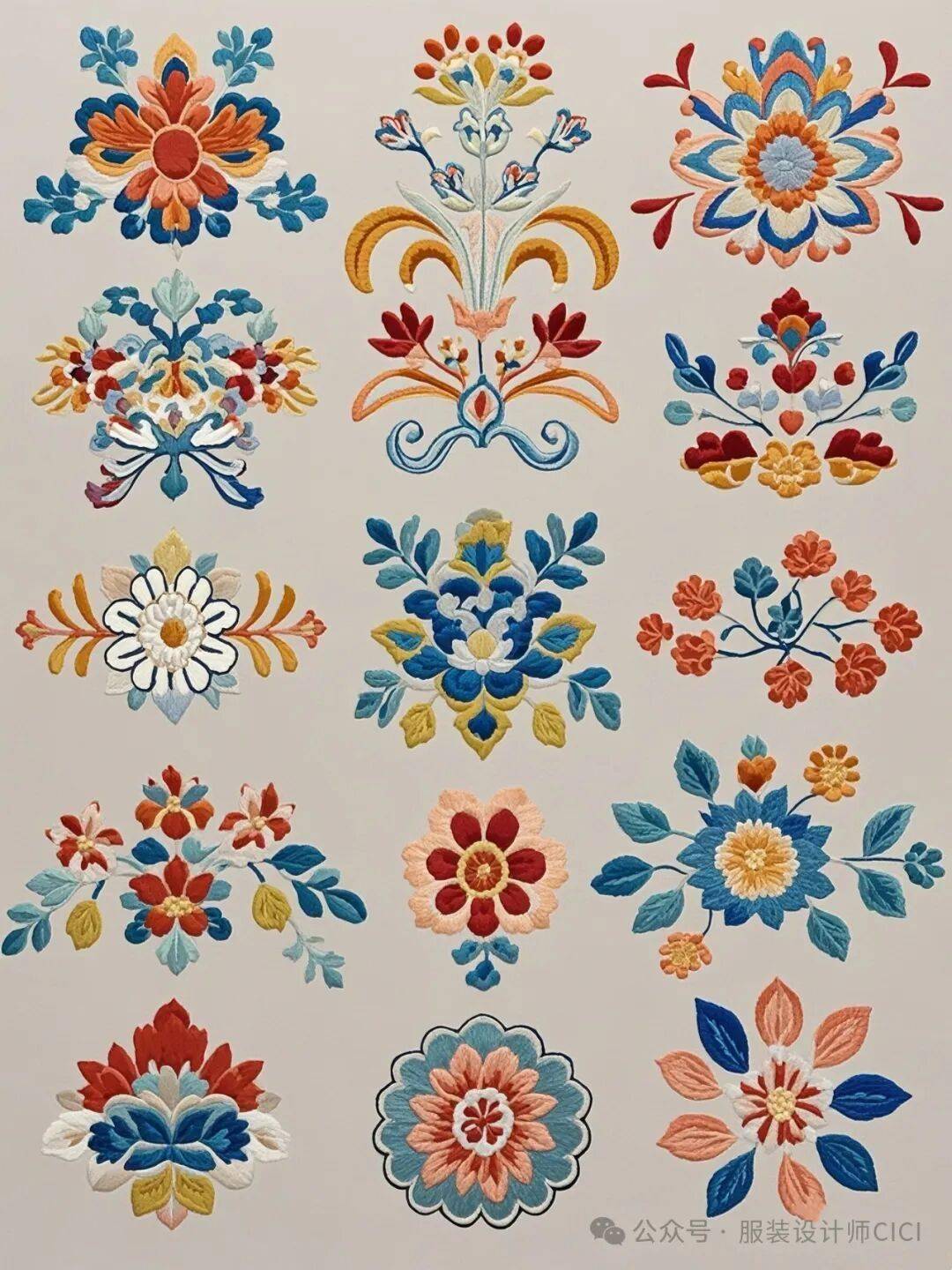 國風(fēng)古韻-刺繡紋飾紋樣圖案設(shè)計分享!