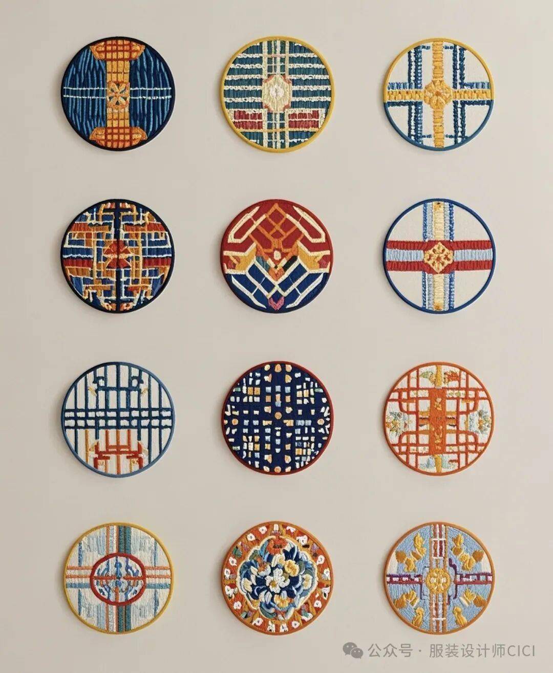 國風(fēng)古韻-刺繡紋飾紋樣圖案設(shè)計分享!