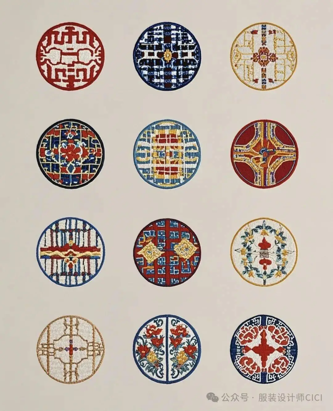 國風(fēng)古韻-刺繡紋飾紋樣圖案設(shè)計分享!