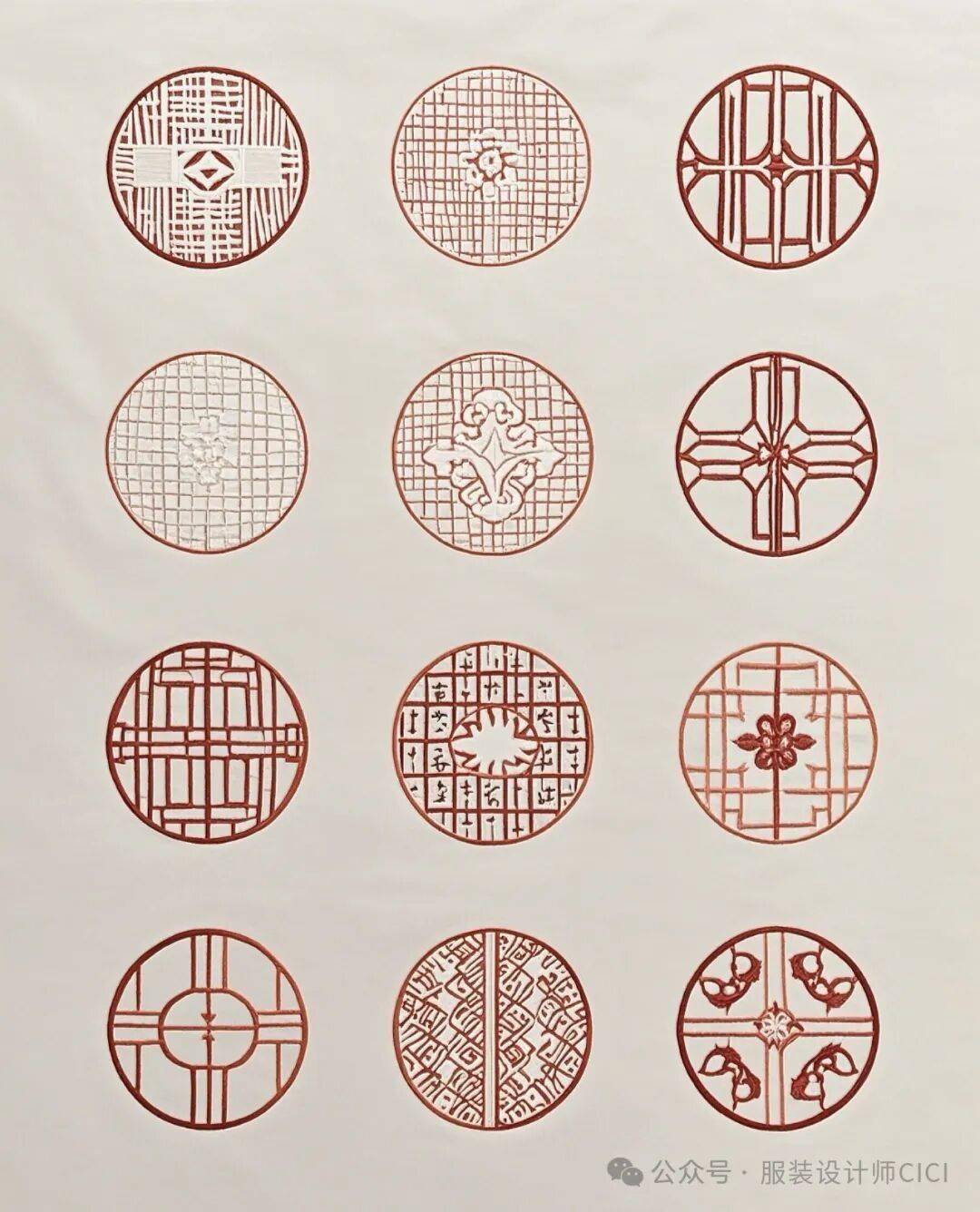 國風(fēng)古韻-刺繡紋飾紋樣圖案設(shè)計分享!