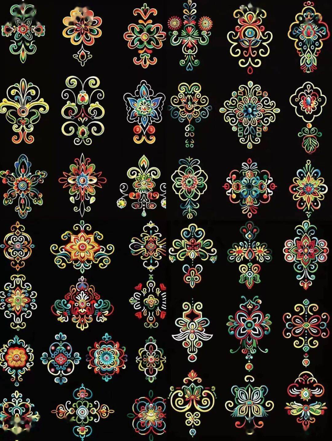 國風(fēng)古韻-刺繡紋飾紋樣圖案設(shè)計分享!