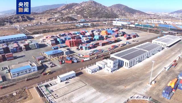 上合組織（連云港）國際物流園2025年物流量創(chuàng)歷史新高