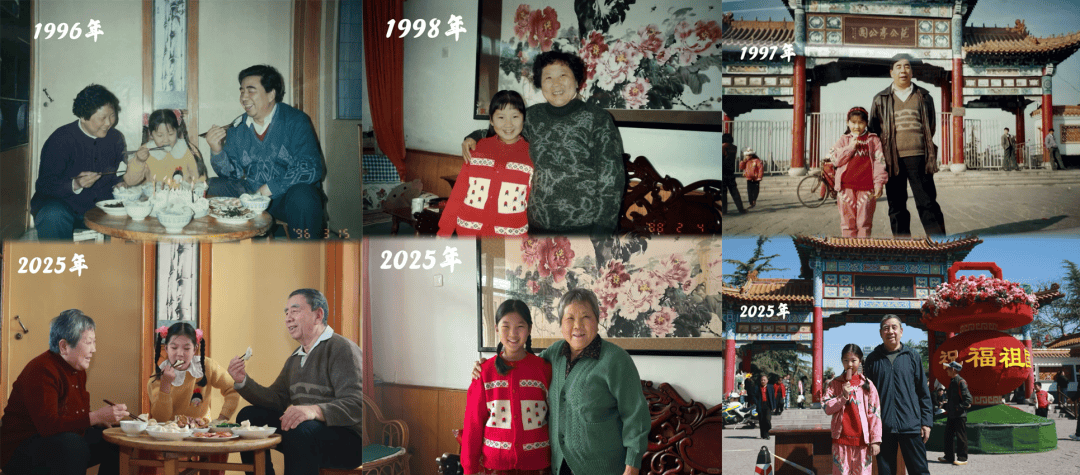 “女兒穿上我兒時(shí)的衣服，這是姥姥收藏了三十年的愛(ài)呀……”