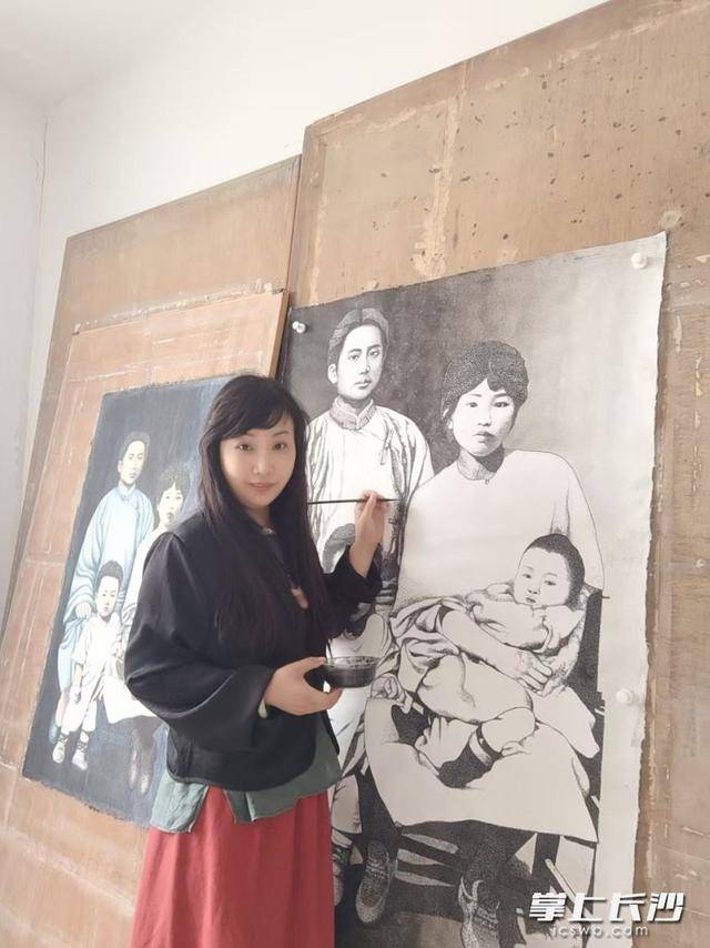 長沙黨史館收藏畫作《如愿》 填補毛澤東家庭主題畫作歷史館藏空白