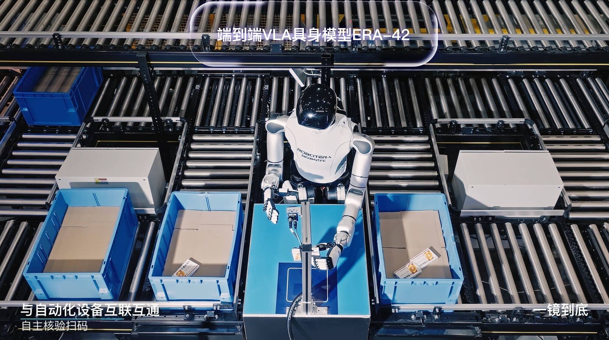 星動紀(jì)元發(fā)布具身智能物流倉儲解決方案！首次端到端VLA物流倉儲真實應(yīng)用！