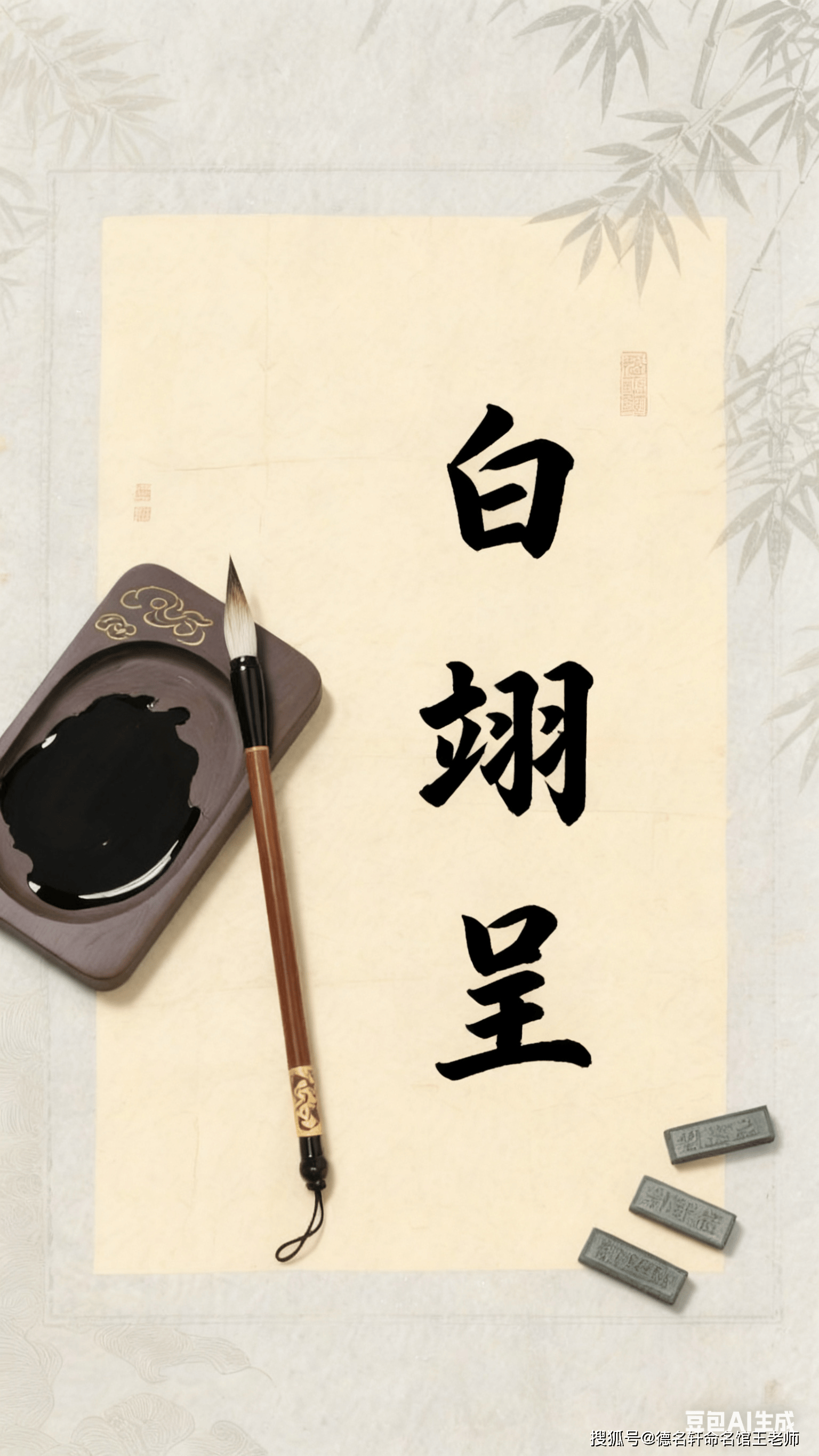 原創(chuàng)寶寶起名案例 “白翊呈”寶寶起名案例分析