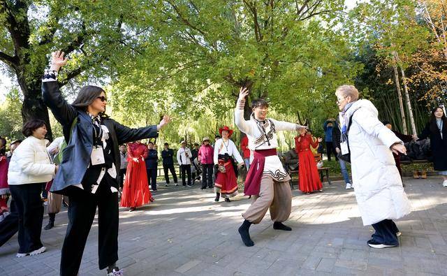 國際舞蹈大師打卡紫竹院、頤和園，與北京愛好舞蹈者即興共舞