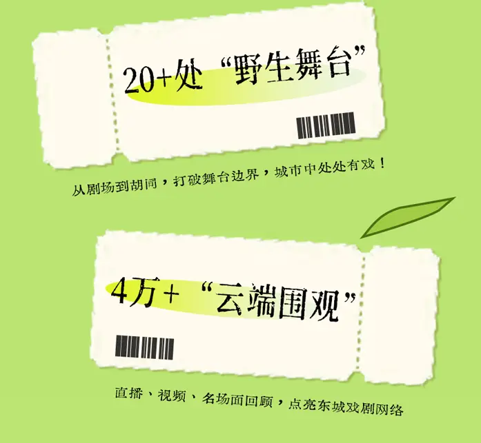 2025年東城區(qū)戲劇普及交流項目“劇匯生活”回顧 | 80場活動解鎖戲劇的N種打開方式