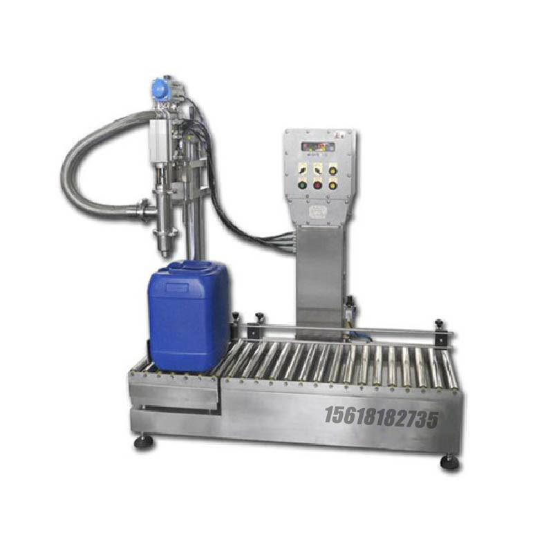 油漆液體定量灌裝機(jī) 的灌裝速度