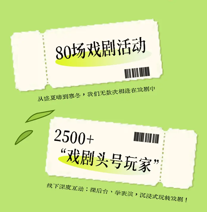 2025年東城區(qū)戲劇普及交流項目“劇匯生活”回顧 | 80場活動解鎖戲劇的N種打開方式