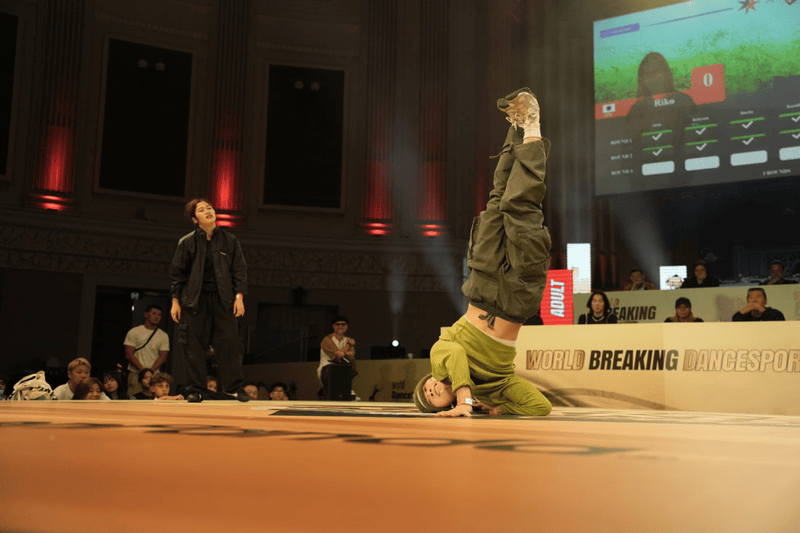 世界霹靂舞體育舞蹈節(jié) 中國選手拿下三金