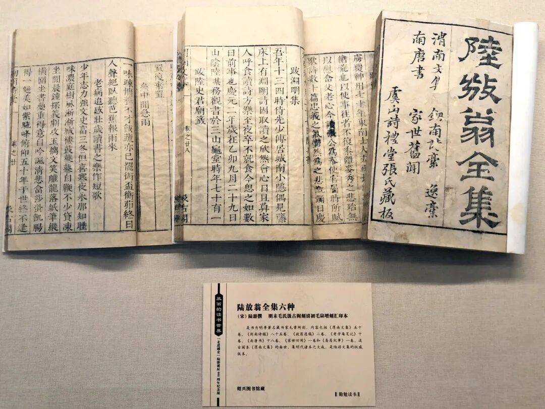 浙江紹興圖書(shū)館：讓“陸游”精神大放新光彩