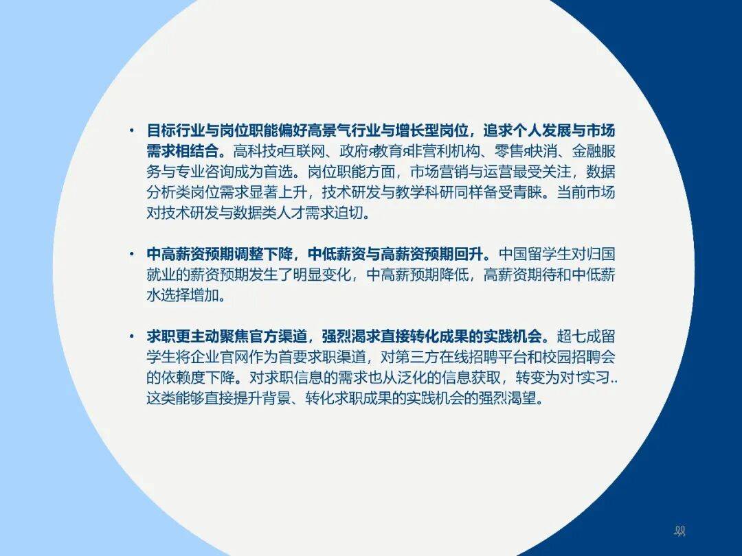 2025中國留學(xué)生歸國求職洞察