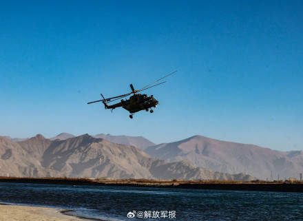轉(zhuǎn)發(fā)收藏！高原直升機(jī)演練現(xiàn)場(chǎng)圖