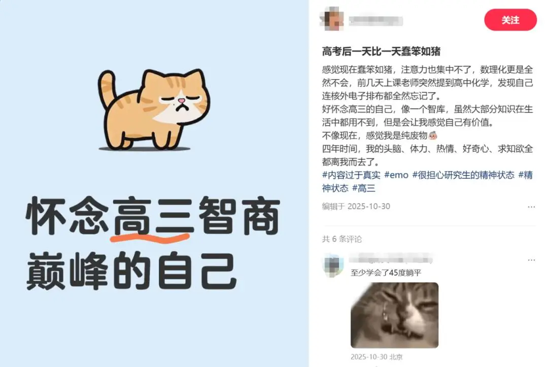 “高三即巔峰”，中國學生上大學后真的變了