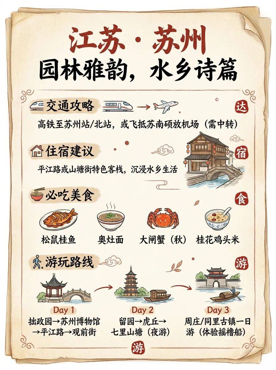 一定要去的6個地方，這份旅行清單請收好（建議收藏）