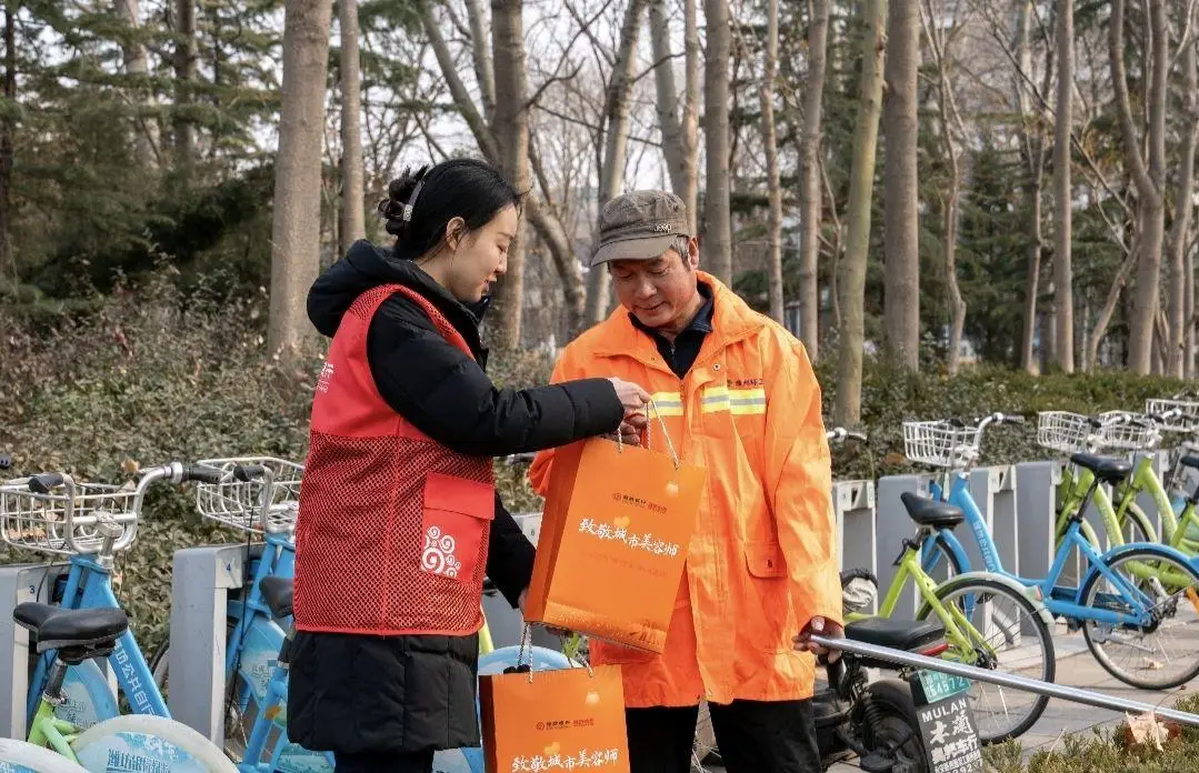 致敬“城市美容師”！濰坊愛心送暖行動(dòng)溫情啟幕