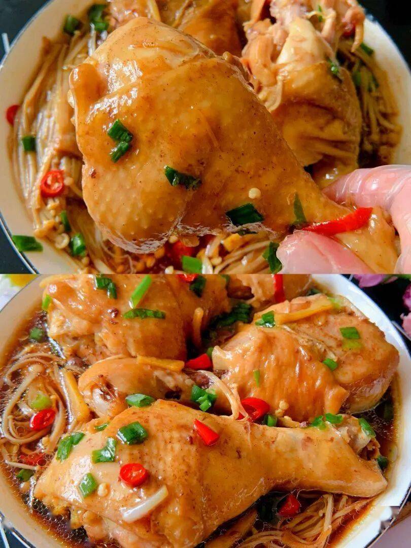 記得收藏！無油無水蒸雞腿，嫰到爆汁還低脂