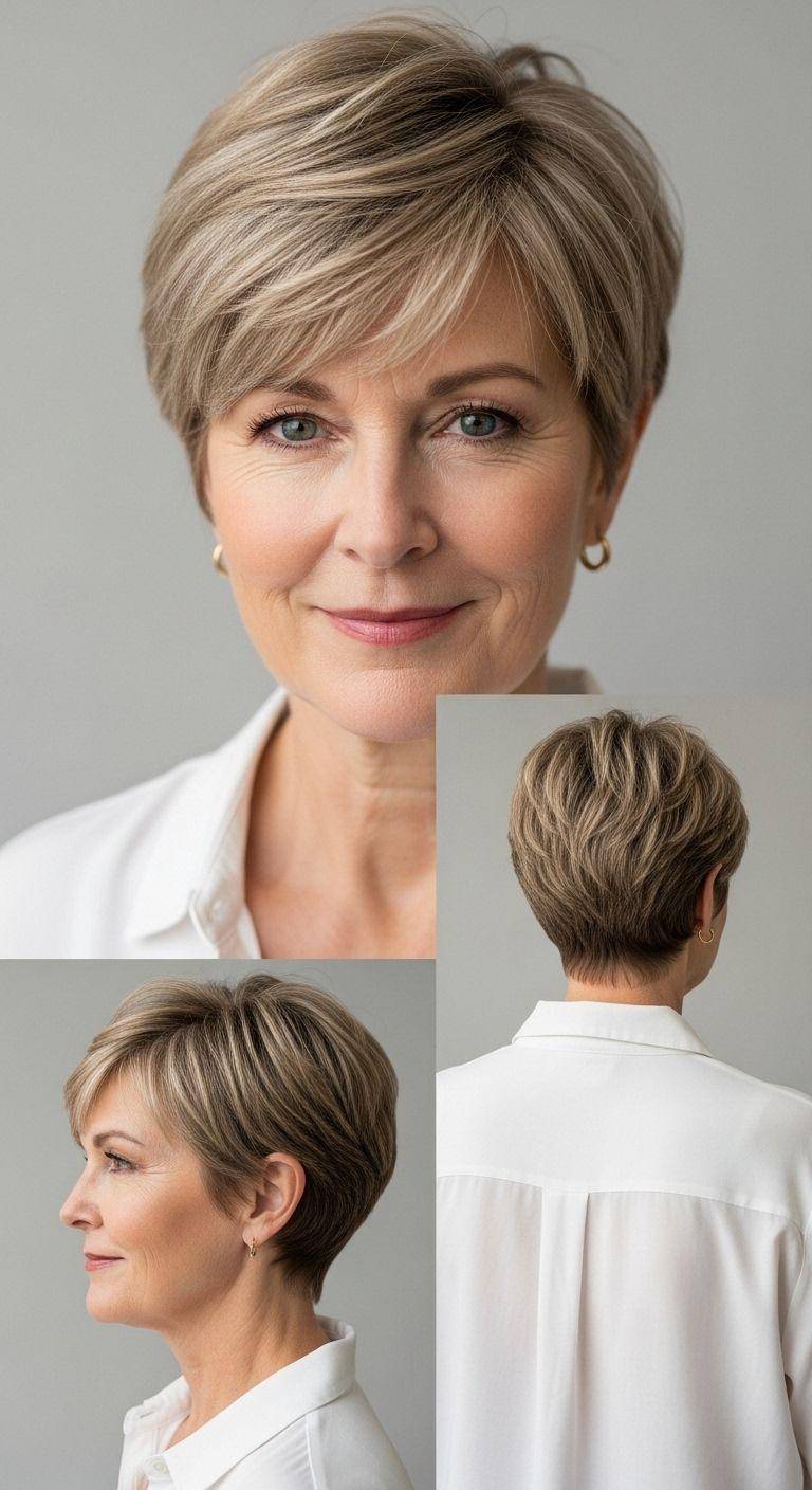女性短發(fā)美學(xué)：四款經(jīng)典造型，解鎖全年齡段的風(fēng)格表達(dá)