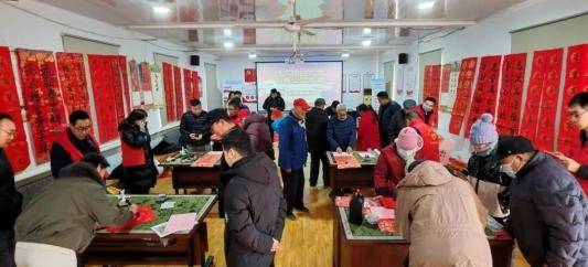 墨香傳福暖人心 幸福共建譜新篇——山東省地礦局二四八大隊舉辦“送萬福進(jìn)萬家”書法公益活動