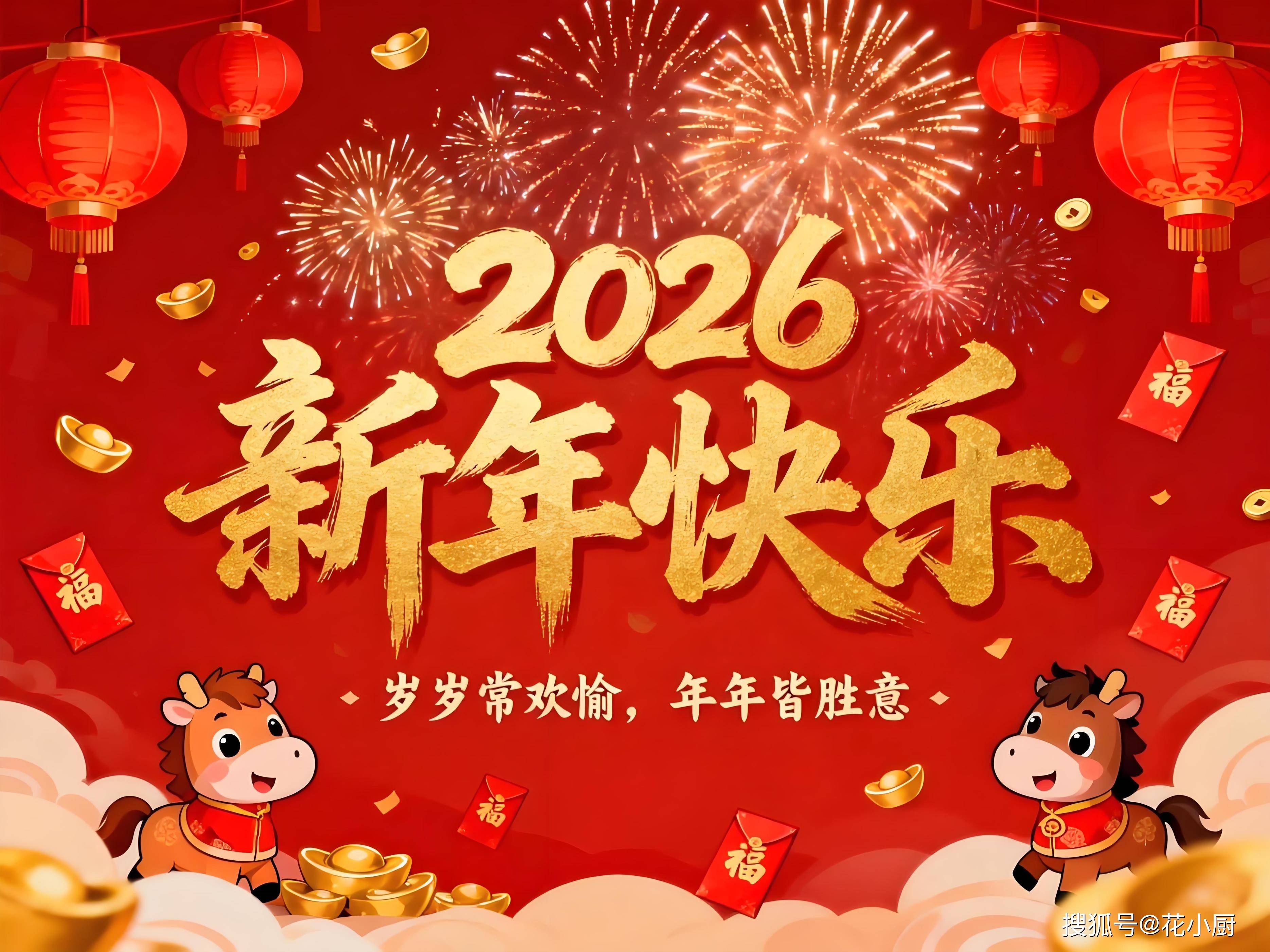 拜年，別再說“新年快樂”了，送你30句馬年拜年祝福語，提前收藏