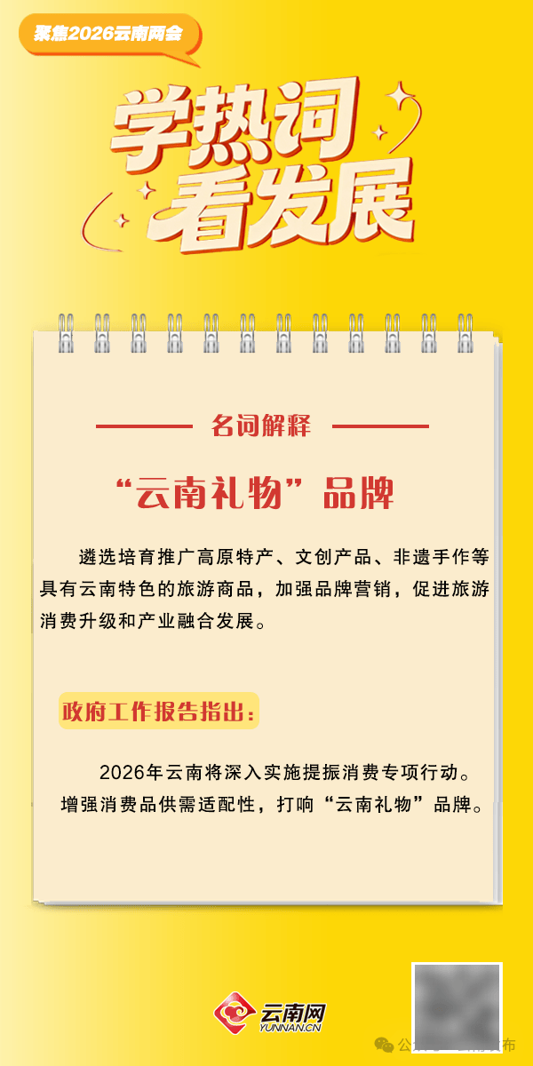 【聚焦2026云南省兩會(huì)】2026年云南省政府工作報(bào)告熱詞出爐！收藏學(xué)習(xí)→