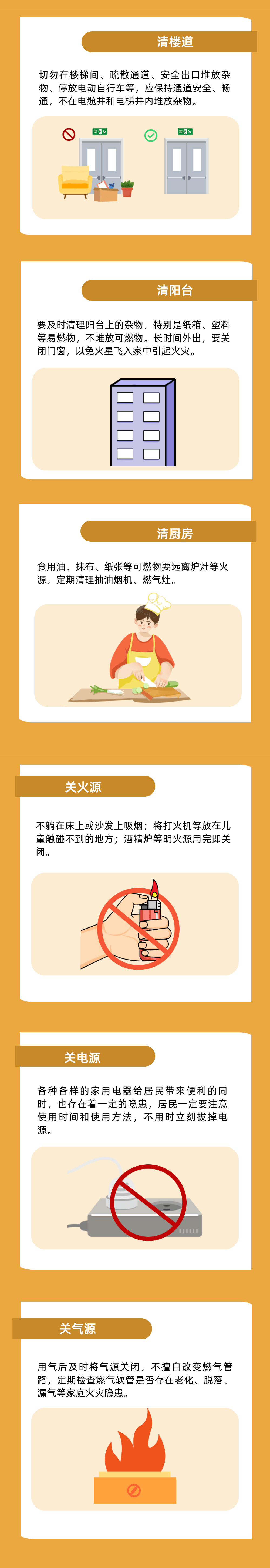 應(yīng)急科普丨這份家庭防火安全提示，請(qǐng)收藏轉(zhuǎn)發(fā)！