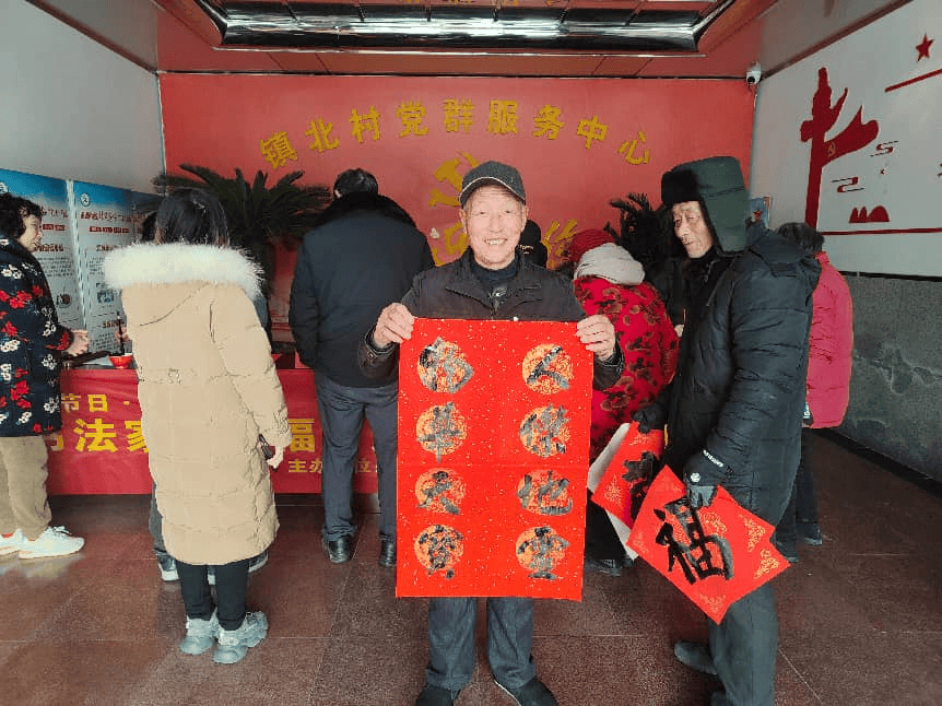 江蘇建湖近湖街道開(kāi)展書(shū)法家送“?！被菝窕顒?dòng)