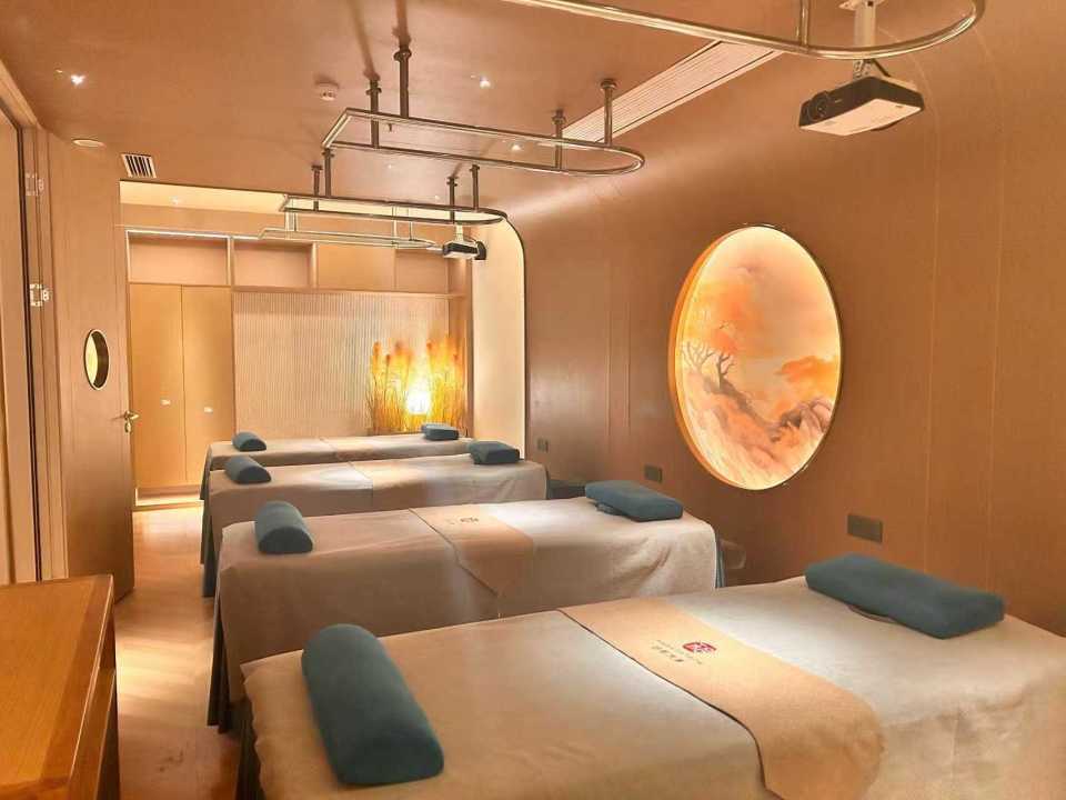 陜西養(yǎng)生館裝修，陜西美容院裝修施工，陜西中醫(yī)館裝修施工