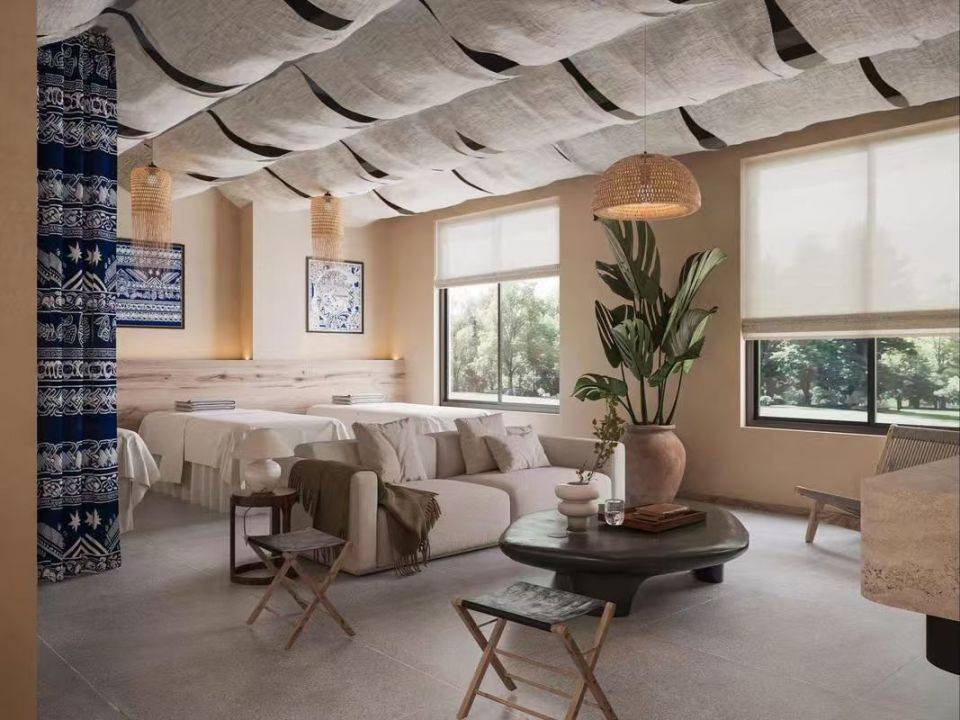 陜西養(yǎng)生館裝修，陜西美容院裝修施工，陜西中醫(yī)館裝修施工