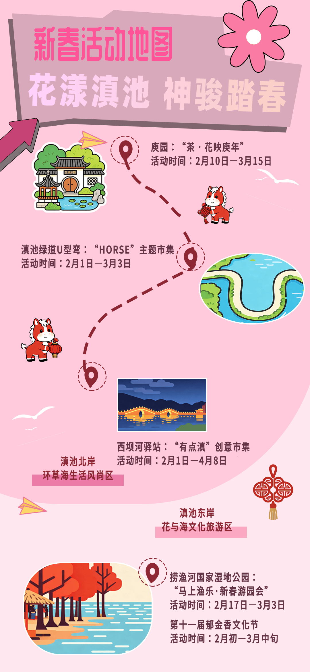 收藏！昆明新春活動攻略出爐，帶你解鎖滇池旅游黃金岸線全新打開方式