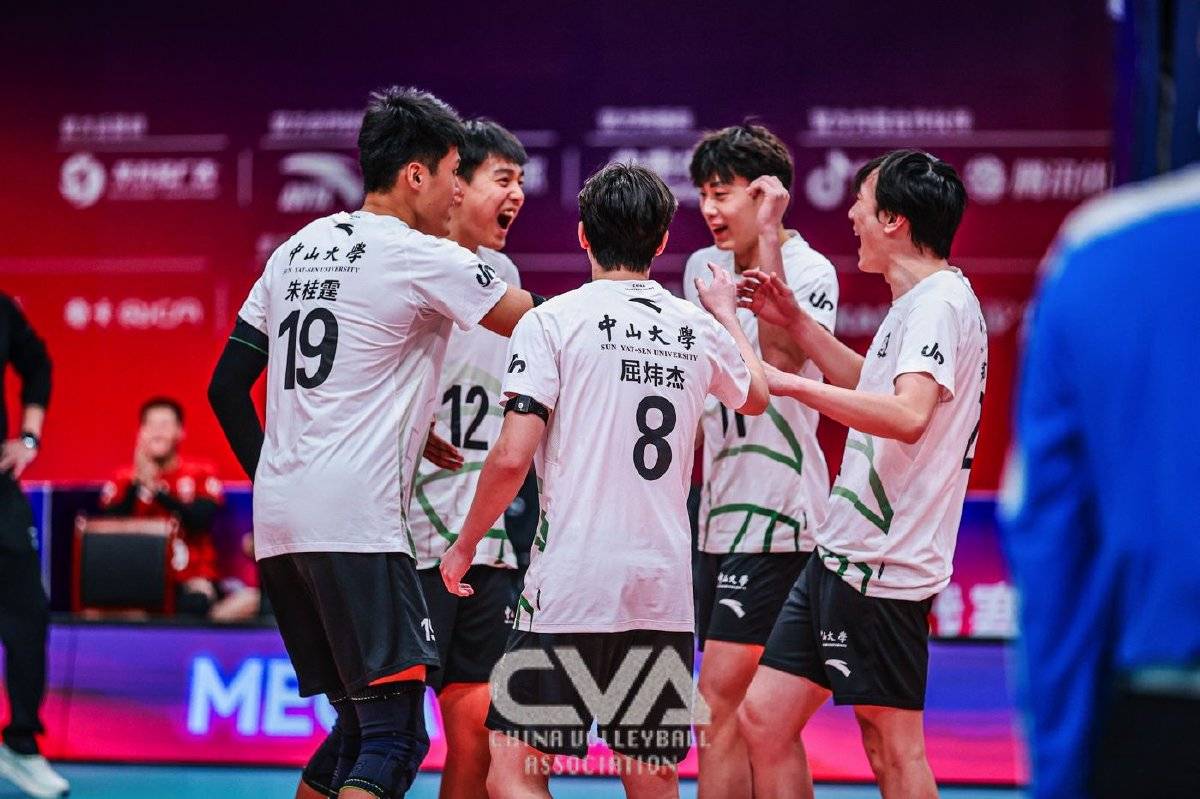 原創(chuàng)全國青年男排挑戰(zhàn)賽六強一覽，南昌大學全勝領(lǐng)跑，中山大學緊隨其后