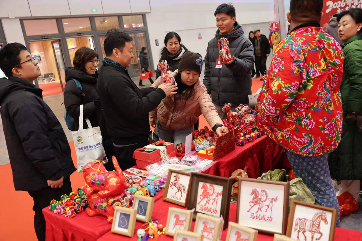 齊魯農(nóng)超新春年貨會周末火爆：美食非遺全都有，快來逛
