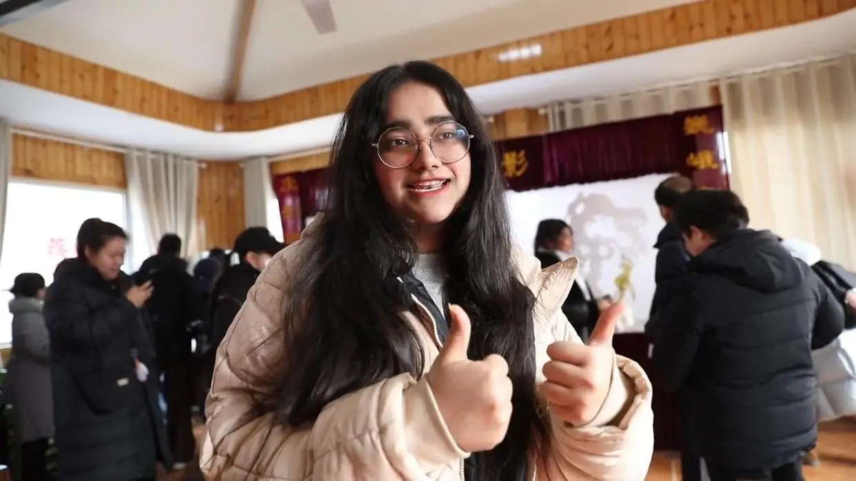 泰安市岱岳區(qū)：外籍留學(xué)生在非遺里感受中國(guó)“小年味兒”