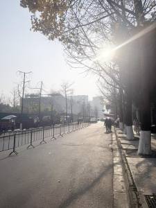 商販占道經(jīng)營 還噴油漆“花式”占位