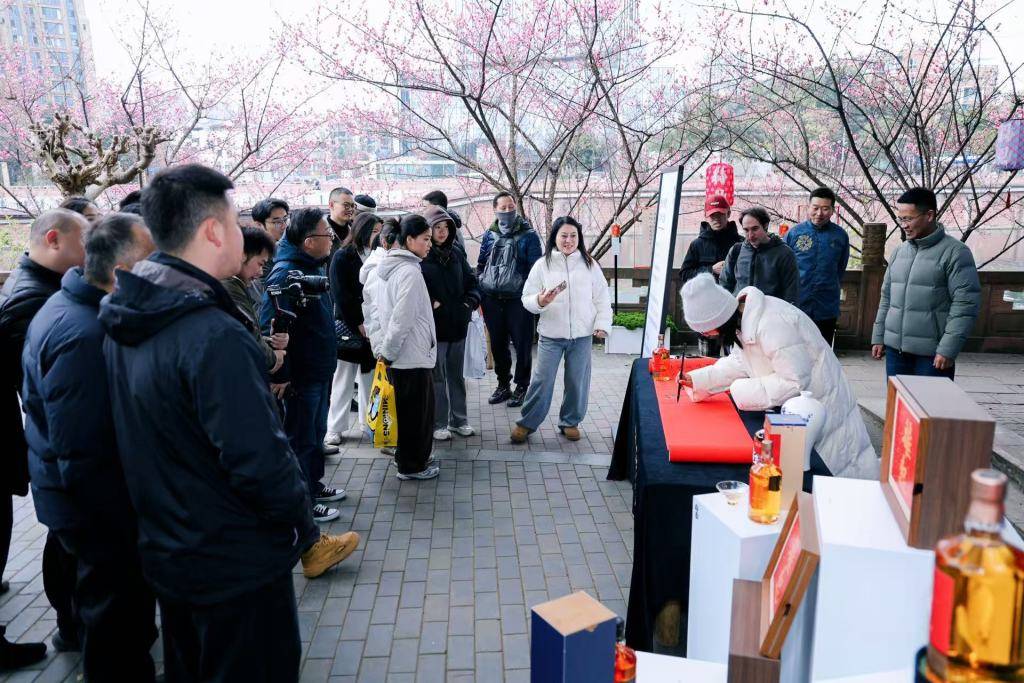 迎新春、品梅韻，成都望江樓公園書法雅集賀新春