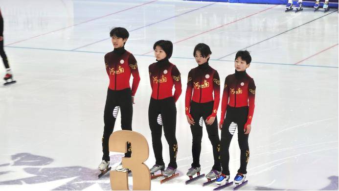 中學校際聯(lián)賽（短道速滑）第四站鄭州收官 河南選手實現(xiàn)突破