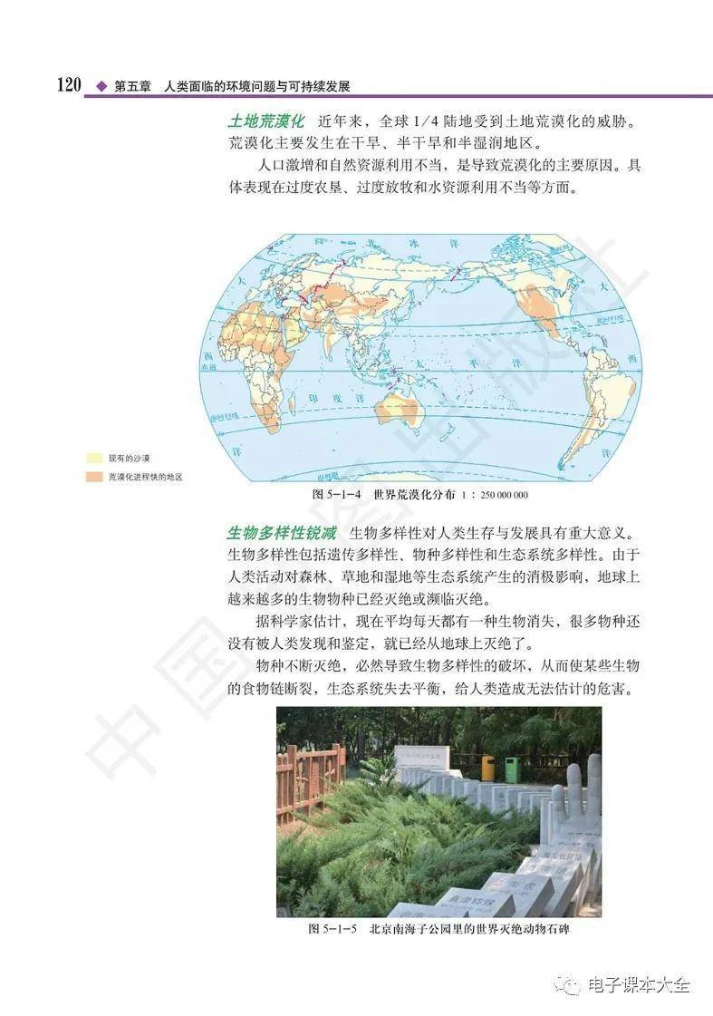 2026中圖版高中地理必修二電子課本(新教材高清PDF版)