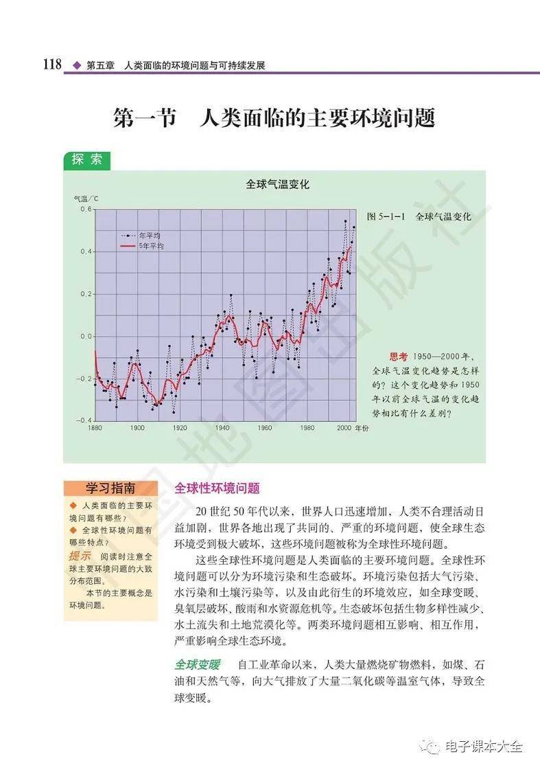 2026中圖版高中地理必修二電子課本(新教材高清PDF版)