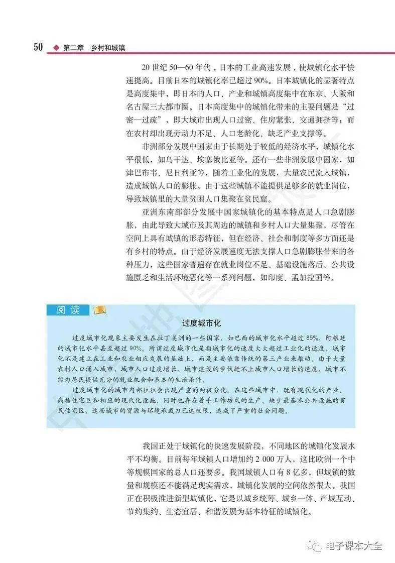 2026中圖版高中地理必修二電子課本(新教材高清PDF版)