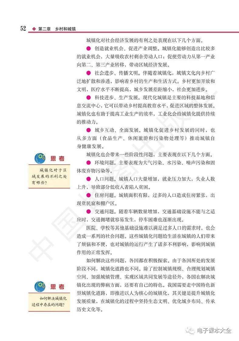 2026中圖版高中地理必修二電子課本(新教材高清PDF版)