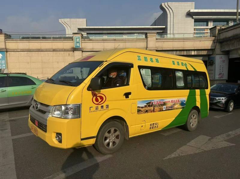 廣元高鐵站至昭化古城旅游站點(diǎn)巴士開通